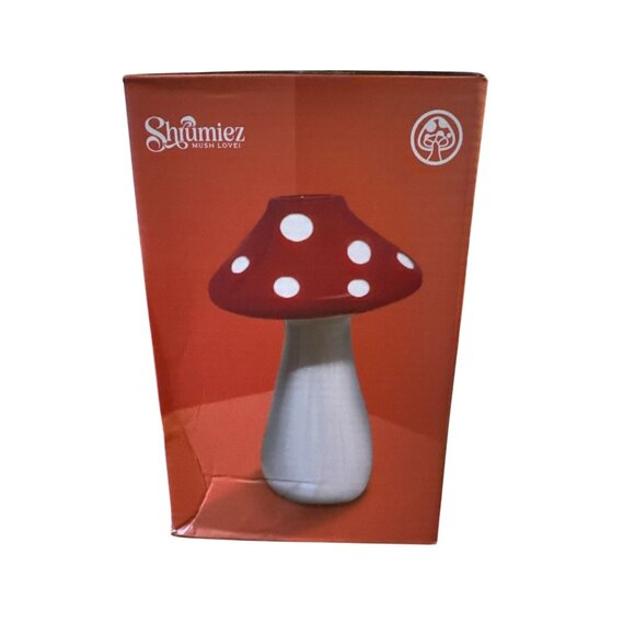 Mushroom Vase - Red Mushroom Flower Vase - Picture 2 of 5
